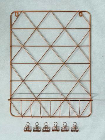NIEUW!! Metalen wandrek - rosé-goud - 50 x 38 cm beschikbaar voor biedingen