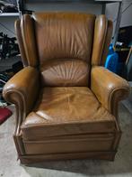 Leren fauteuil gratis, Huis en Inrichting, Ophalen, Gebruikt, 75 tot 100 cm, 50 tot 75 cm