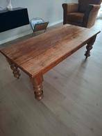 salontafel, Huis en Inrichting, Tafels | Salontafels, Ophalen, Gebruikt, 100 tot 150 cm, Teakhout
