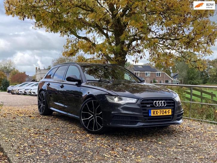 Audi A6 Avant 3.0 TDI quattro Pro Line Plus | 2X S-Line + Au, Auto's, Audi, Bedrijf, Te koop, A6, 4x4, ABS, Achteruitrijcamera
