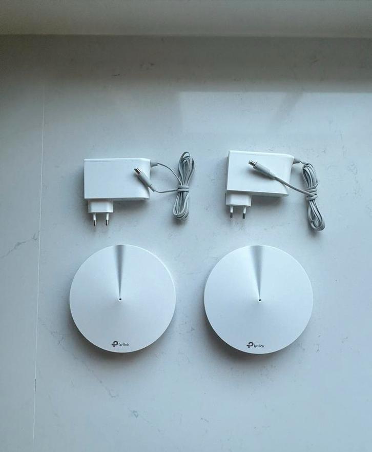 2 x TP-Link Deco M9 Plus, Computers en Software, WiFi-versterkers, Zo goed als nieuw, Ophalen of Verzenden