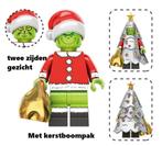 Lego achtig KERSTMAN poppetje THE GRINCH, Kinderen en Baby's, Ophalen of Verzenden, Nieuw, Complete set, Lego