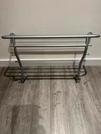 Mooie wandkapstok van metaal, Ophalen of Verzenden, Gebruikt, Metaal, Wandkapstok