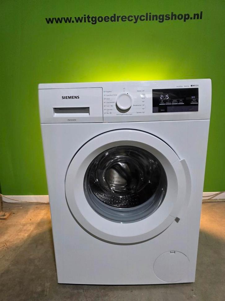 SIEMENS iQ500 1600rpm 7kg iQdrive, Witgoed en Apparatuur, Wasmachines, Zo goed als nieuw, Voorlader, 6 tot 8 kg, 85 tot 90 cm
