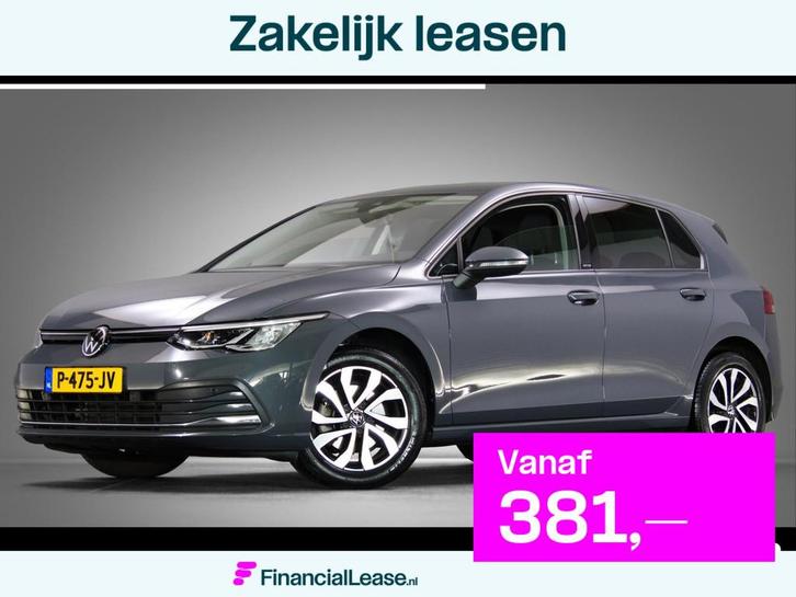 Volkswagen Golf 1.0 TSI Life Business (SFEERVERLICHTING, ADA, Auto's, Volkswagen, Bedrijf, Lease, Financial lease, Golf, ABS, Adaptive Cruise Control
