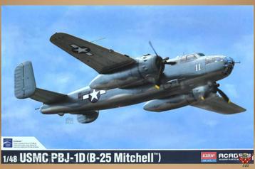 ROWASP | Academy 1/48 USMC PBJ-1D B-25 Mitchell beschikbaar voor biedingen