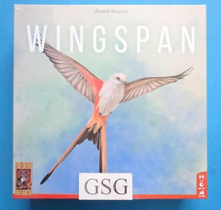 Wingspan nr. 999-WIN01-00, Hobby en Vrije tijd, Gezelschapsspellen | Bordspellen, Nieuw, Ophalen