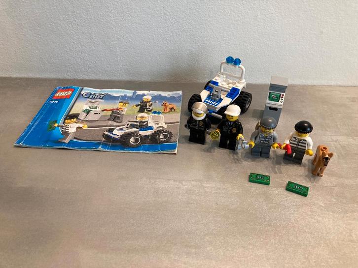 Lego 7279 Politie Minifiguur Verzameling, Kinderen en Baby's, Speelgoed | Duplo en Lego, Gebruikt, Lego, Complete set, Ophalen of Verzenden