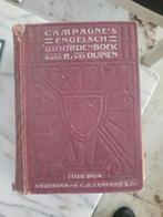 Campagne's Engelsch woordenboek R. van Duinen 6e druk 1914, Ophalen of Verzenden, Overige uitgevers