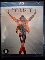 This is it Michael Jackson Blu-Ray New sealed, Alle leeftijden, Ophalen of Verzenden, Nieuw in verpakking