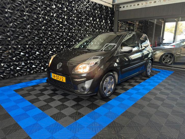 Renault Twingo 1.2 16V 2011 Zwart -1E EIGENAAR-1J APK-AIRCO, Auto's, Renault, Bedrijf, Twingo, ABS, Airbags, Airconditioning, Boordcomputer