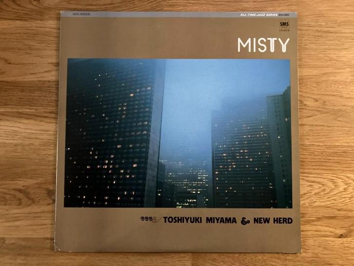 Toshiyuki Miyama & The New Herd / Misty, Cd's en Dvd's, Vinyl | Jazz en Blues, Zo goed als nieuw, Jazz, 1980 tot heden, 12 inch
