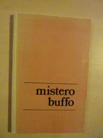 Dario Fo - Mistero buffo programmabrochure, Ophalen of Verzenden, Zo goed als nieuw, Cabaret
