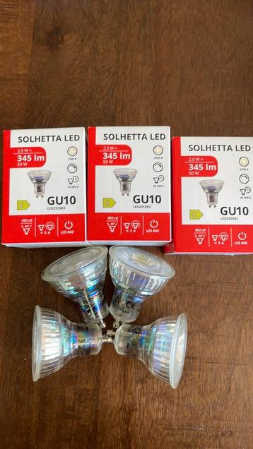 Ikea led lampen - 7 stuks - gu10 led2315r3 beschikbaar voor biedingen