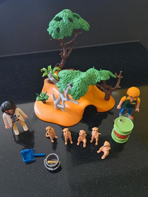 Playmobil Savanne Set met Dierenarts en Stokstaartjes, Kinderen en Baby's, Speelgoed | Playmobil, Gebruikt, Los playmobil, Ophalen