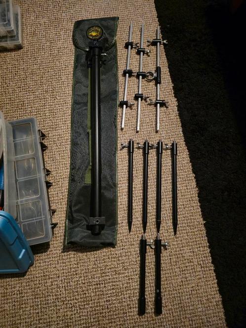 Sir Patrick oldschool rodpod rod pod monkey climber, Watersport en Boten, Hengelsport | Karpervissen, Gebruikt, Overige typen