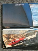 Citroen CX folder, Ophalen of Verzenden, Zo goed als nieuw, Citroën
