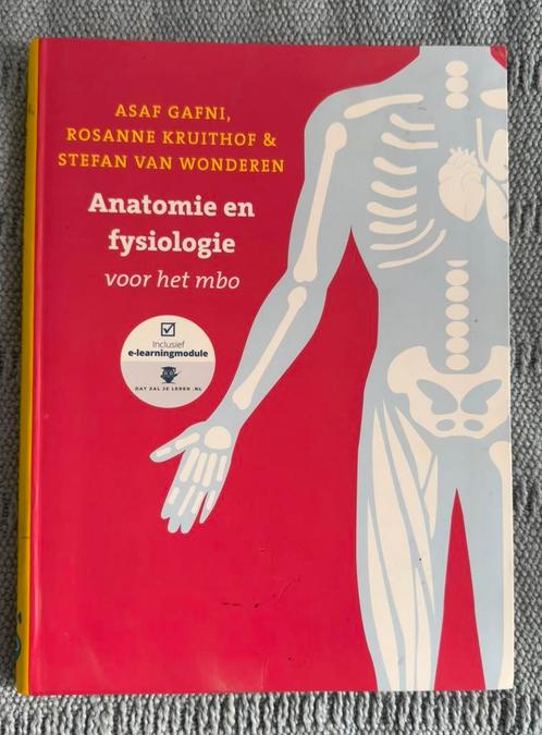 Asaf Gafni - Anatomie en fysiologie voor het MBO, Boeken, Schoolboeken, Zo goed als nieuw, Nederlands, Overige niveaus, Verzenden