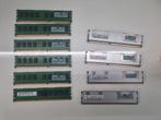 DDR3 RAM Geheugen ECC. 4x4gb 6x2gb., Computers en Software, RAM geheugen, Server, DDR3, Ophalen of Verzenden, Zo goed als nieuw