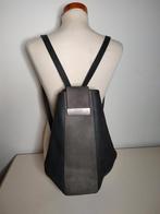 K56 TEXIER grijs lederen damestas  / rugzaktasje zeer fraai, Sieraden, Tassen en Uiterlijk, Tassen | Damestassen, -, -, Overige typen