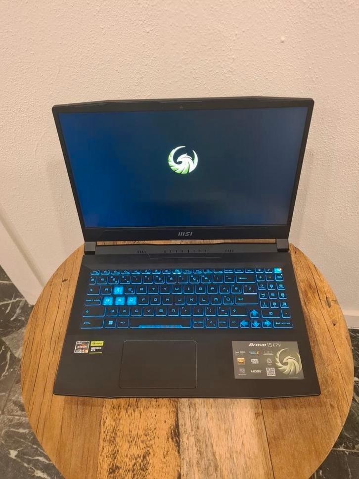 MSI Bravo 15 C7VF - Ryzen 5, RTX 4060 Gaming Laptop 3D, Computers en Software, Windows Laptops, Zo goed als nieuw, 15 inch, SSD