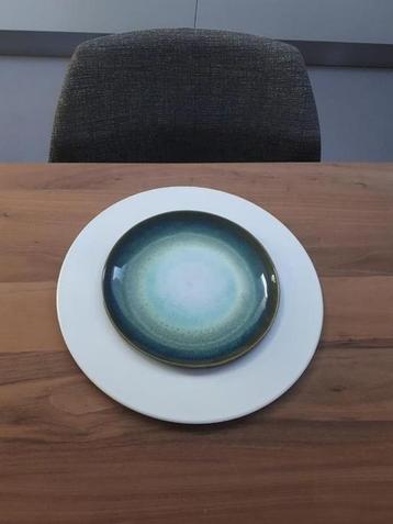 Witte onderborden tuinfeest servies horeca 21 diner beschikbaar voor biedingen