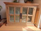 Houten vitrinekast, Ophalen, 100 tot 150 cm, 150 tot 200 cm, 25 tot 50 cm