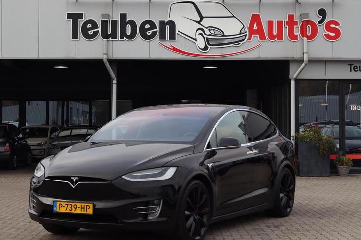 Tesla Model X 90D Base 6p. 93,4% SOH,Adaptieve cruise contro, Auto's, Tesla, Bedrijf, Te koop, Model X, 4x4, ABS, Achteruitrijcamera