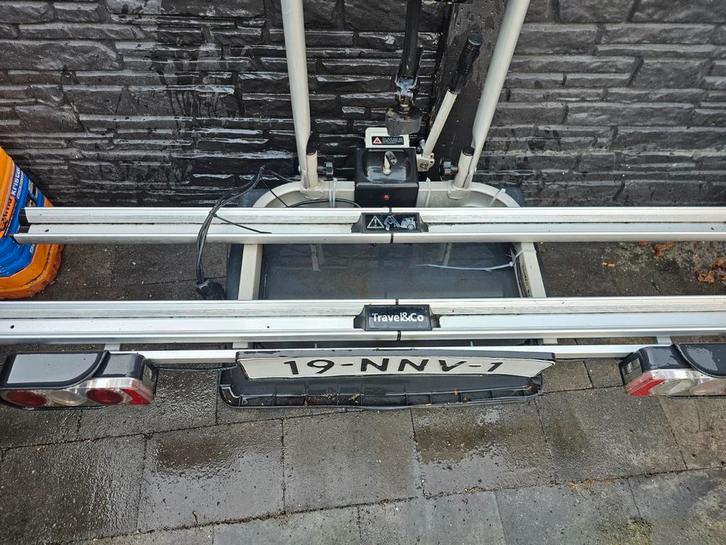 Travel&Co Trekhaak Fietsendrager voor 2 Fietsen, Auto diversen, Fietsendragers, Gebruikt, Trekhaakdrager, 2 fietsen, Ophalen