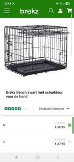 Brekz bench M met schuifdeur, Dieren en Toebehoren, Ophalen, Zo goed als nieuw
