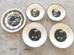 5 ANTIEKE BORDJES BOERENHOEVE MAASTRICHT SOCIETE CERAMIQUE, Antiek en Kunst, Ophalen of Verzenden
