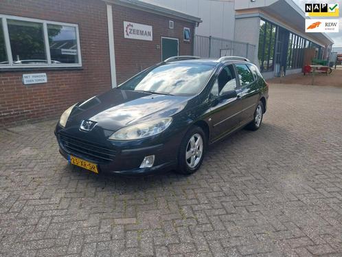 Peugeot 407 SW 1.8-16V SR // Vol Opties // Nieuwe APK!, Auto's, Peugeot, Bedrijf, Te koop, ABS, Airbags, Airconditioning, Alarm