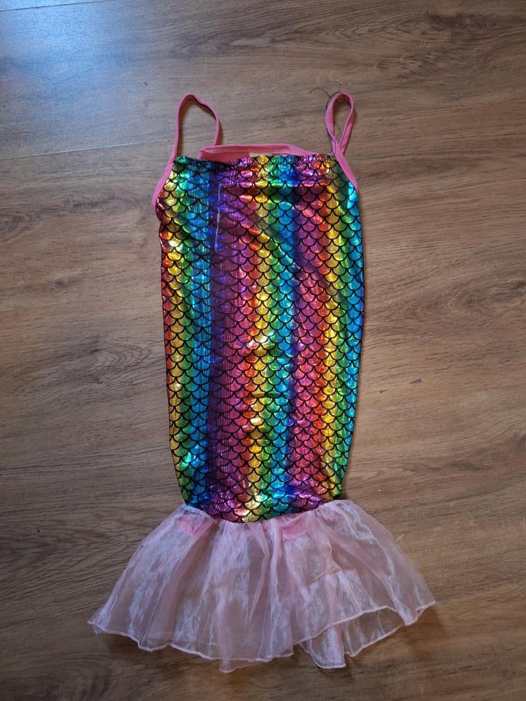 Zeemeermin jurkje 3-5 jaar, Ophalen of Verzenden, Gebruikt, Meisje