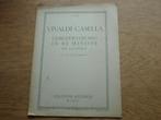 Vivaldi casella concerto grosso in re minore -piano, Muziek en Instrumenten, Bladmuziek, Gebruikt, Klassiek, Ophalen of Verzenden