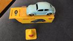 DINKY TOYS VOLKSWAGEN KEVER OVAAL  +PILON VEILIG IN VITRINE, Ophalen of Verzenden, Nieuw, Auto, Dinky Toys