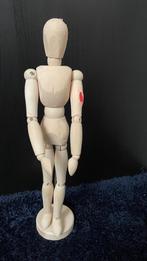 tekenpop modelpop hout flexibel hoogte 34 cm, Hobby en Vrije tijd, Tekenen, Ophalen of Verzenden, Zo goed als nieuw, Overige typen