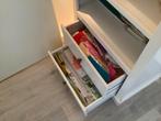 Witte Boekenkast, Overige materialen, Zo goed als nieuw, Met lade(s), 150 tot 200 cm