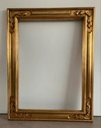 Goudkleurige lijst 65 x 85 cm, Huis en Inrichting, Ophalen, Overige materialen, Gebruikt, 75 cm of meer