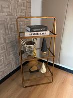 Japandi glazen bijzettafel, Huis en Inrichting, Tafels | Bijzettafels, Ophalen, Minder dan 55 cm, 60 cm of meer, Rechthoekig