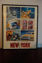 Schilderij  drukwerk New York, Ophalen of Verzenden, Nieuw