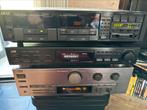 JVC versteker AX-R741 vintage Titanium remote control HiFi, Audio, Tv en Foto, Stereo-sets, Ophalen, Zo goed als nieuw, JVC