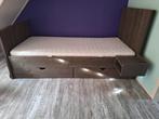 Steigerhouten bed 90x200, Ophalen, Gebruikt, 90 cm, Eenpersoons
