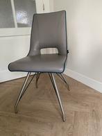6 eetkamerstoelen van Henders & Hazel, Huis en Inrichting, Stoelen, Ophalen, Kunststof, Gebruikt, Grijs
