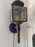 Koetsierslamp. Koper met geslepen ruitjes, Antiek en Kunst, Ophalen of Verzenden