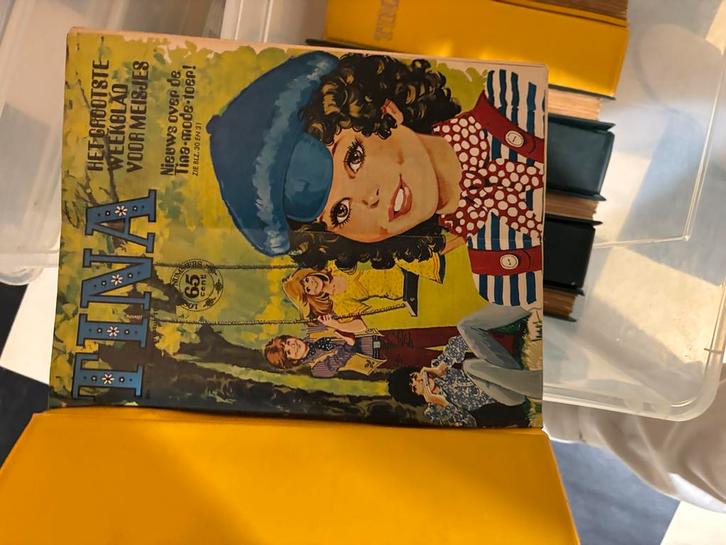 Ruim 200 Tina's jaren 70 (in 8 Tina opbergmappen), Boeken, Tijdschriften en Kranten, Gelezen, Damesbladen, Ophalen