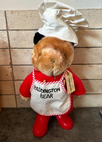 Paddington Bear knuffel Eden Toys 1981 label & rode laarzen beschikbaar voor biedingen