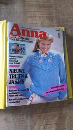 Anna Burda plezier met handwerken 1983 in band, Burda, Ophalen of Verzenden, Breien en Haken, Zo goed als nieuw