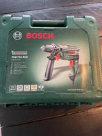 Bosch klopboormachine 750W - compleet in koffer, Boormachine, Ophalen of Verzenden, Klopboormechanisme, Gebruikt