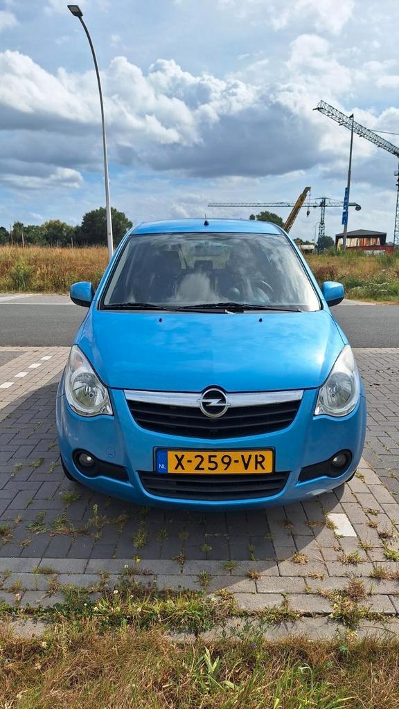 Opel Agila 1.0 12V 2011 Blauw, Auto's, Opel, Particulier, Agila, Airbags, Centrale vergrendeling, Elektrische buitenspiegels, Elektrische ramen