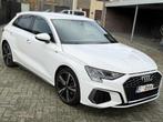 Audi A3 s line 01/22 automaat, Auto's, Stof, 1498 cc, 4 cilinders, 150 pk